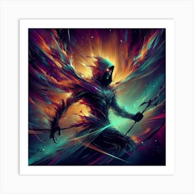 Demon 4 Art Print