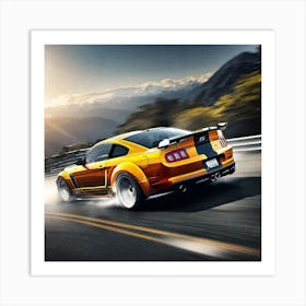 Ford Mustang Gt 6 Art Print