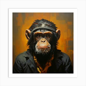 Chimpanzee 2 Art Print