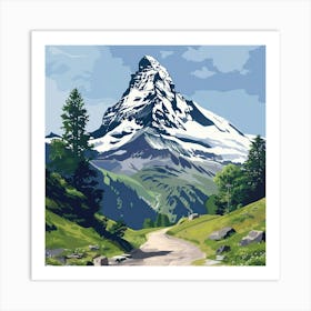 Matterhorn 5 Art Print