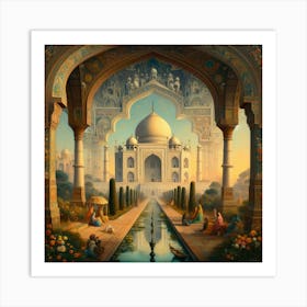 Taj Mahal 17 Art Print