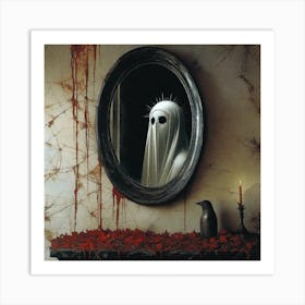 Ghost In The Mirror Art Print