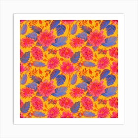 Pink Flowers 2 Art Print