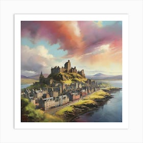 Edinburgh Castle 1 Art Print