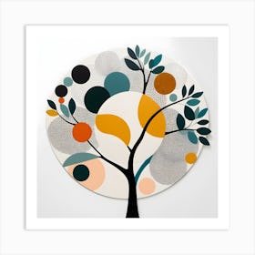 Tree Of Life Abstract 5 Art Print