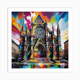 St Patrick'S Cathedral 1 Art Print