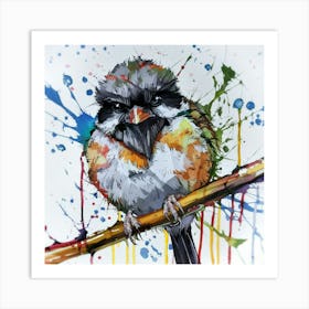 Bird On A Branch 5 Art Print