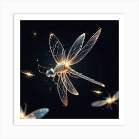 Dragonfly Art Print 1 Art Print