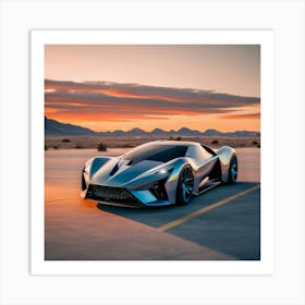 Future Of Sports Cars Art Print