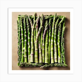 Green Asparagus Art Print