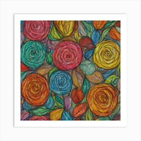 Roses 1 Art Print