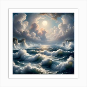 Stormy Seas Art Print