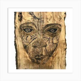 Face Of The Forest Art Print