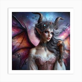 Demon Girl 1 Art Print