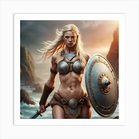 Viking Warrior Art Print