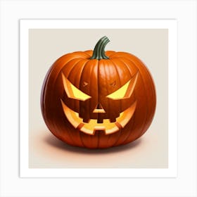 Halloween Pumpkin 6 Art Print