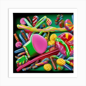 Candy Coma Art Print