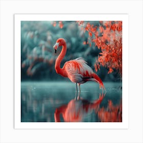 Flamingo 37 Art Print