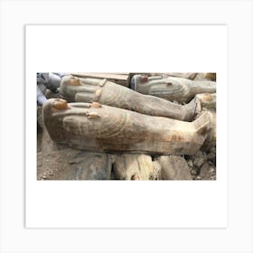 Egyptian Mummies 8 Art Print