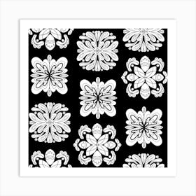 Seamless Floral Pattern Art Print