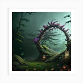 Fairytale Forest Art Print