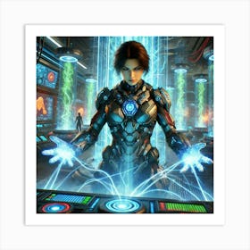 Alina Volkov Energy Harvesting Converted Art Print