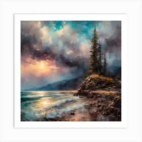 Evening Sky Art Print