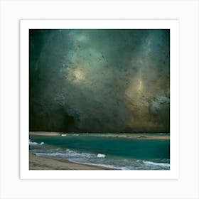 Stormy Sea 1 Art Print