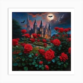 Dracula’s Manor Art Print