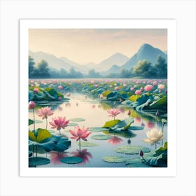 Chinese Art 488 Art Print