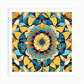 Mandala 52 Art Print