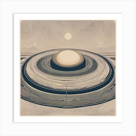 Saturn 2 Art Print