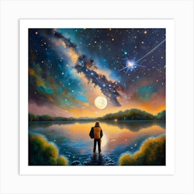 Stargazer Art Print