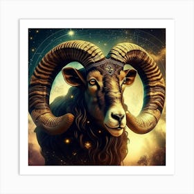 Scorpio Zodiac Sign 1 Art Print