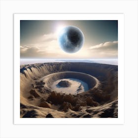 Planet In Space 1 Art Print