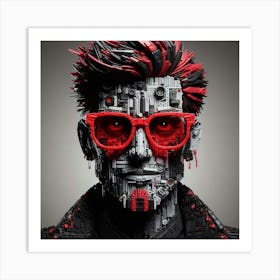 Lego Man Art Print