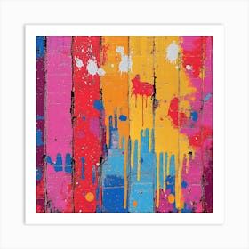 Graffiti Wall Art Art Print