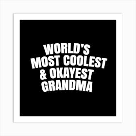 Grandma Art Print