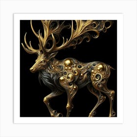 Deer Art 3 Art Print