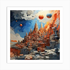 Cityscape Art Print