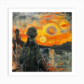 Starry Night 1 Art Print