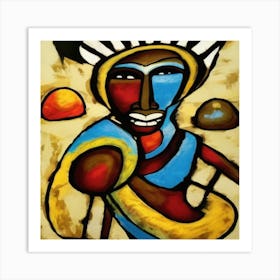 African Art #10 Art Print