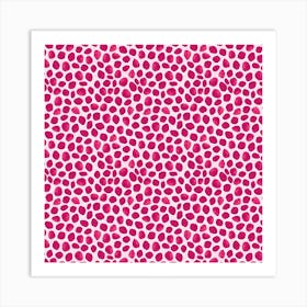 Pink Dots Art Print