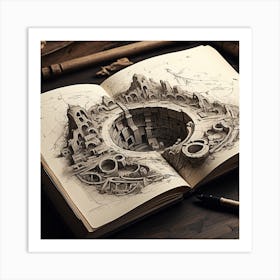 Book Of Wonders Art Print