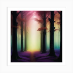 Mystical Forest Retreat 25 Art Print