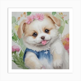 Man S Best Friend Art Print