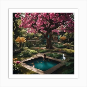 Garden In Bloom 3 Art Print