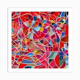 Abstract Painting 5 Art Print