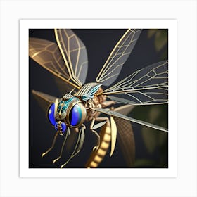 Dragonfly 4 Art Print