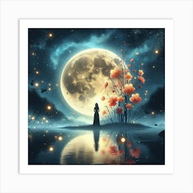 Full Moon 5 Art Print